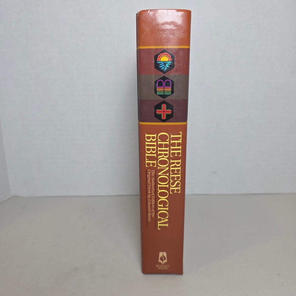 The Reese Chronological Bible KJV Hardcover Edward Reese Bethany House 1977 - Picture 2 of 8